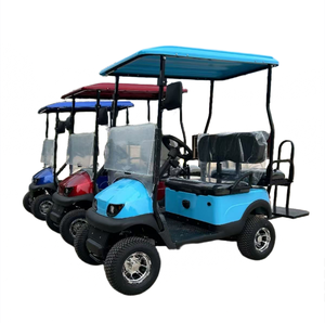 48V 모터 및 배터리로 관광 해변 휴가를위한 접이식 전기 미니 골프 카트 새로운 모델 - Product Image 1