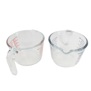 Vaso Medidor de Vidrio Hokoo, Resistente al Calor, Gran Capacidad, con Asa Graduada para Cocina y Repostería - Product Image 6