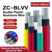 Günstiges BLV Einadriges Aluminiumkabel BLVV Doppelschichtiges PVC-Isoliertes Kabel für Wohngebäudeverkabelung