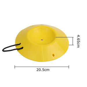 HOMFUL – cale de roue de camion robuste, stabilisateur de roue Orange jaune RV pour RV - Product Image 5