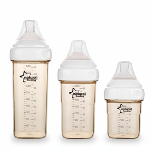 Biberon carré anti-colique à col large pour nouveau-né, prix personnalisé, en PPSU - Product Image 1