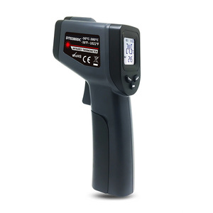 Thermomètre infrarouge IR, pistolet thermique laser pour la cuisine, thermomètre numérique avec écran rétroéclairé PAH495 IR infrarouge - Product Image 2