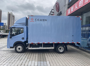 DONGFENG camion Cargo 350KM a <span class=keywords><strong>lungo</strong></span> raggio 4 ruote 60/120 kw 16.7cbm Box <span class=keywords><strong>furgone</strong></span> elettrico per la vendita - Product Image 3