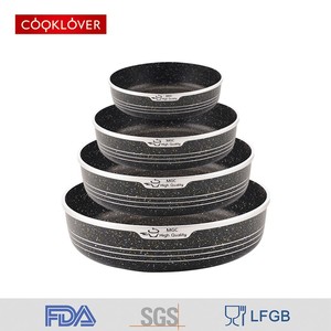 Cooklover vente en gros Design classique en alliage d'aluminium ensemble de moules à gâteau en <span class=keywords><strong>céramique</strong></span> avec fond à induction - Product Image 4