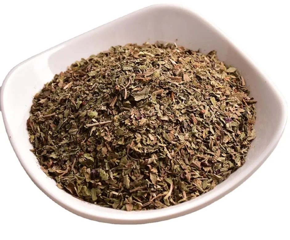 Natuurlijke Spice Gedroogde Ocimum Basilicum Blad Bezuinigingen Zoete Basilicum Bladeren Voor Verkoop