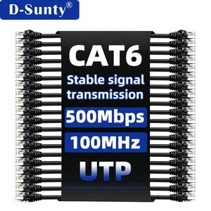 Cable de Red Ethernet Cat6 UTP Sin Blindaje D-sunty de 30 cm, Cable LAN RJ45 de 0.3 m - Product Image 1