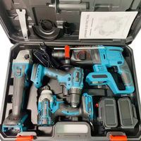 Clé à chocs sans fil 21V sans balais, 1/2 pouce, couple élevé, kit 4-en-1 pour réparation automobile, mécanique des pneus, OEM ODM, vente en gros