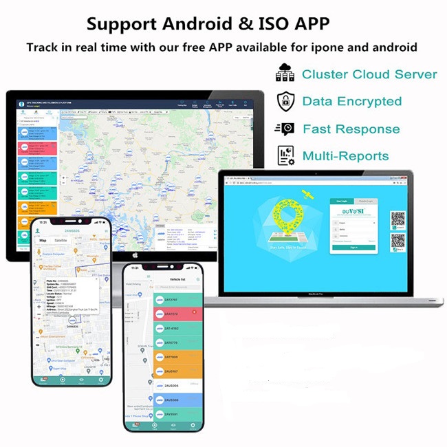 Driving Behavior Analysis ACC Detection Geo-fence Real-time Location Scooter Motorcycle 4G Mini GPS Tracker for Vehicle