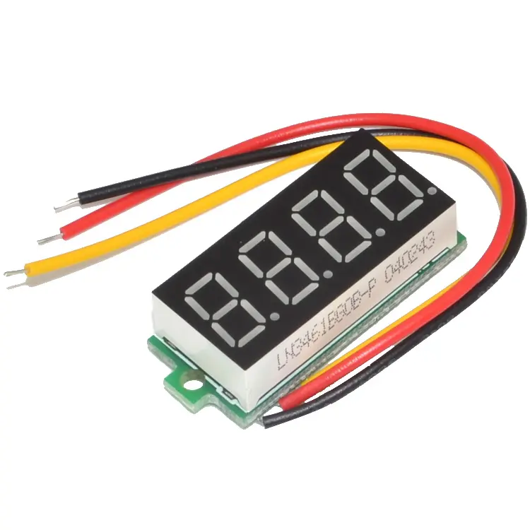 0.28 inch 12V 24V 30V Mini LED Digital Display Voltmeter Voltage Meter