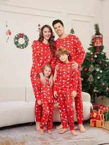 Vente en Gros de Pyjamas de Noël Chauds pour Toute la Famille, Ensembles de Vêtements de Nuit pour Parents et Enfants - Product Image 2