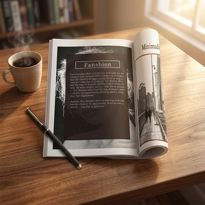 Livre à couverture souple A4 en gros, <span class=keywords><strong>magazine</strong></span> et brochure à reliure parfaite, impression sur papier couché et carton offset - Product Image 1