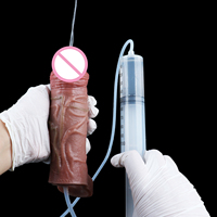 Manchon pénien réaliste SXXY en silicone liquide de 7 pouces pour retarder l'éjaculation et augmenter la circonférence, pour le plaisir des couples