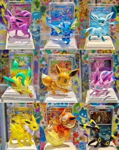 Prévente Dream Painting Dream Stroke Vol.3 Eevee Blind Box Eeveelutions Ornament 17.5 Trading Booster Pack Jeux <span class=keywords><strong>de</strong></span> société - Product Image 2