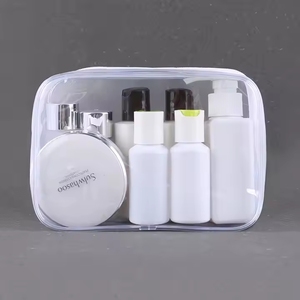 Tùy Chỉnh Trang Điểm Pouch Trong Suốt Không Thấm Nước Du Lịch Vệ Sinh Cá Nhân Túi Rõ Ràng PVC Tùy Chỉnh In Mỹ Phẩm Trang Điểm Túi - Product Image 2