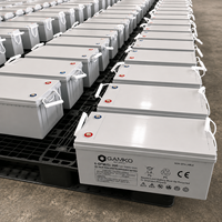 Batterie solaire au gel plomb-acide 12V 200AH à longue durée de vie pour une large gamme d'applications solaires