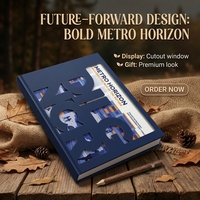 Fabricant d'impression de livres cartonnés 3D personnalisés avec découpe sur mesure, brochure d'entreprise imprimée offset sur mesure