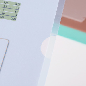 Comix Classeur à deux pages A4 en PP translucide pour usage bureautique - Product Image 5