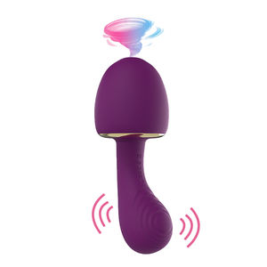 Vibrator Penghisap Jamur untuk Wanita, Vibrator Seks Vagina Wanita Terlaris AV Getaran Kuat Mainan Seks Elektronik Senyap - Product Image 3