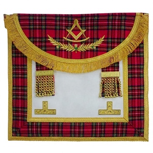 ORDRE ROYAL D'ÉCOSSE RITE ÉCOSSAIS TABLIER GRAND TABLIER STEWART TARTAN TABLIER - Product Image 1