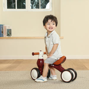 Vente en gros d'usine, vélo d'équilibre pour enfants à 4 roues, voiture à roulettes pour bébé de 1 à 3 ans - Product Image 6