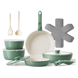 Juego de Utensilios de Cocina Antiadherentes de Mármol, Fáciles de Limpiar - Product Image 1