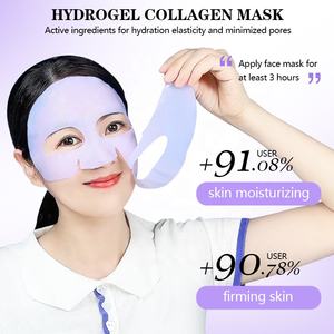 <span class=keywords><strong>Masque</strong></span> en feuille de microfibre bio-collagène <span class=keywords><strong>violet</strong></span> - Traitement facial coréen pour affiner les pores et reconstituer la peau pour les spas, le dropshipping et l'OEM - Product Image 2