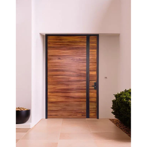 Porte d'entrée double en bois massif pour <span class=keywords><strong>maison</strong></span> de luxe - Product Image 1
