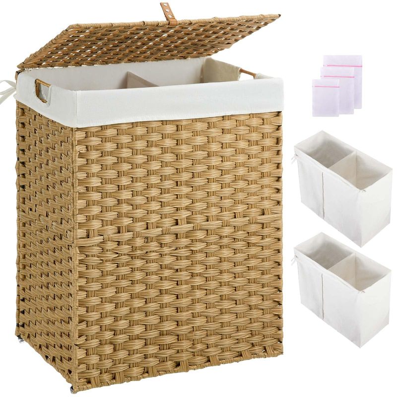 Multi functional Foldable Laundry Hamper Lid