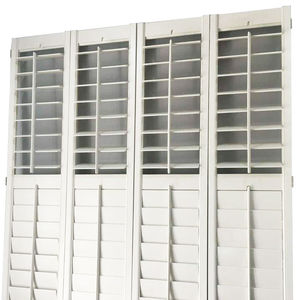 ستائر شفافة من خشب الزيزفون الطبيعي مقاس 2.5 بوصة ستائر خارجية على الطراز البنطالي ستائر نافذة دوارة نفوذة للهواء - Product Image 1