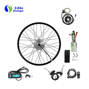 <span class=keywords><strong>Kit</strong></span> de <span class=keywords><strong>bicicleta</strong></span> <span class=keywords><strong>el</strong></span>éctrica con batería <span class=keywords><strong>para</strong></span> neumático ancho, 36v, 48v, 250w, 350w, 500w, 26 pulgadas - Product Image 4