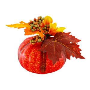 Foglie d'acero <span class=keywords><strong>di</strong></span> zucca artificiale per il Festival del raccolto autunnale centrotavola ciotola decorazioni ghirlanda - Product Image 5