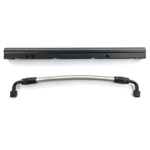 Kit de riel de combustible para colector de admisión 6AN para LS1 LS6 Chevrolet, aleación de aluminio, acero inoxidable, incluye accesorios de montaje - Product Image 5