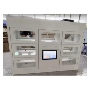 Lemari Pengambilan Makanan Pintar Dua Sisi, Kabinet Loker Elektronik Sistem Bahasa Inggris, Dapat Disesuaikan - Product Image 1