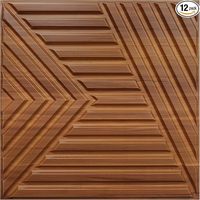 Panneaux muraux 3D PVC 50*50cm Décor texturé coloré pour bureau à domicile et hôtel Panneau étanche pour murs et plafonds d'appartement