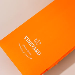 Op maat gemaakte luxe bruine handvat-wijnzak van papier voor wijnflessen met uw eigen logo - Product Image 6