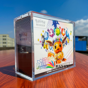RAY YI Boitier En Acrylique protection pokemon Elite Trainer Empilable Acrylique Pokemon étui Etb Aims Acrylique Boîte pour Etb Pokemon - Product Image 1