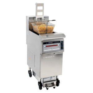 Friteuse électrique de 22 litres 17 kW avec levage automatique et fonctions de filtration - Product Image 1