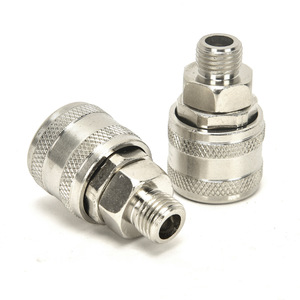 Raccord rapide de labourage G1/4 à filetage interne, connecteur de tuyau de compresseur d'air pneumatique, prise femelle/mâle - Product Image 3