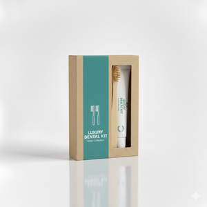 Luxury Dental Kit Hotel Collection Toothbrush And Toothpaste Set For Travel And Hospitality Use - Product Image 2