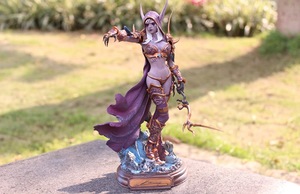 Modèle de personnage de <span class=keywords><strong>jeu</strong></span> World of Warcraft, modèle de jouet de personnage non morte Sylvanas Windrunner, modèle de personnage anthropomorphe - Product Image 3