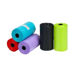 Wholesale Custom Logo Disposable Eco-Friendly Dog Poop Bags Plastic <b>Compostable</b> Waste Garbage with Scent - Product Image 3