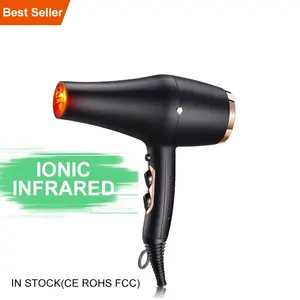 Professional Infrared Powerful Salon Hair Dryer Ionic Blow Dryer 2200W With 3 Heating Setting
