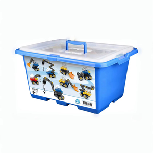 Juego de bloques de construcción de gran tamaño con tema de Ingeniería de Ciencia y Tecnología de 160 piezas al por mayor, juguete educativo de creatividad para niños - Product Image 1