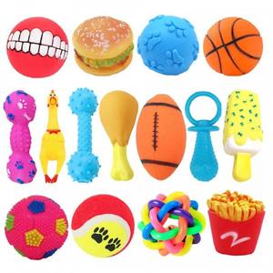 Toptan çevre dostu TPR köpek oyuncaklar aşınmaya dayanıklı sondaj için küçük Pets' taşlama temizlik eğitim malzemeleri - Product Image 3