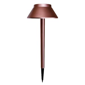 Solar Garden <b>Lights</b> Copper Color <b>LED</b> Outdoor Waterproof Automatic <b>Light</b> Control <b>Plug</b> <b>In</b> Ground Landscape Lighting - Product Image 5