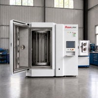 Machine de revêtement PVD entièrement automatique AsiaLink, système de placage ionique sous vide avec contrôle du gaz pour outils de précision
