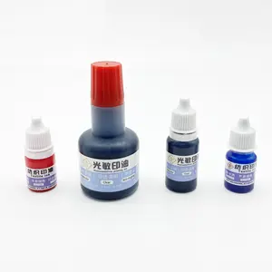 factory wholesale quality custom volume 5ml 10ml 50ml 500ml 1000ml stamp ink for stamp pad