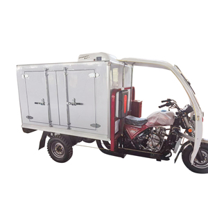 Tricycle frigorifique pour la vente de glaces à <span class=keywords><strong>moto</strong></span>, livraison sportive, congélateur, <span class=keywords><strong>remorque</strong></span> à 3 places, kiosque de marchandises, tricycle à trois roues - Product Image 3