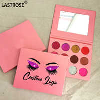 Palettes de fard à paupières de luxe Diy High Pigment Palette de fard à paupières Logo personnalisé Palette de fard à paupières nue sans cruauté envers les animaux Marque privée