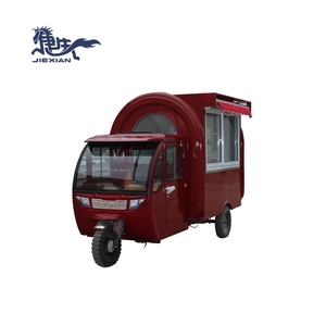 JX-FR220GH Food Tricycle Mobile Fast Food Truck Trailer for Snack Foods Made From Aluminum in China JX-FR220GH Mobile Fast Food - Product Image 2